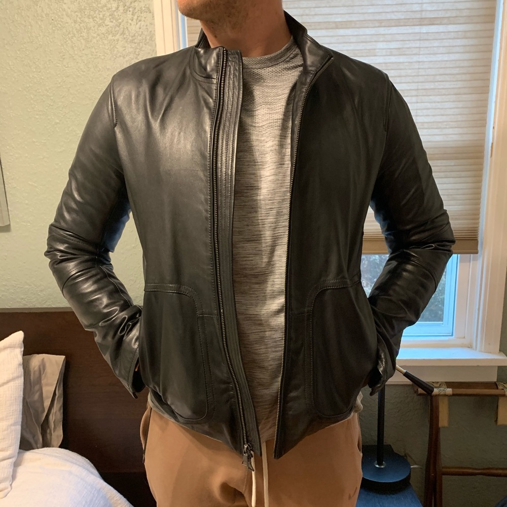 Vince Leather Jacket